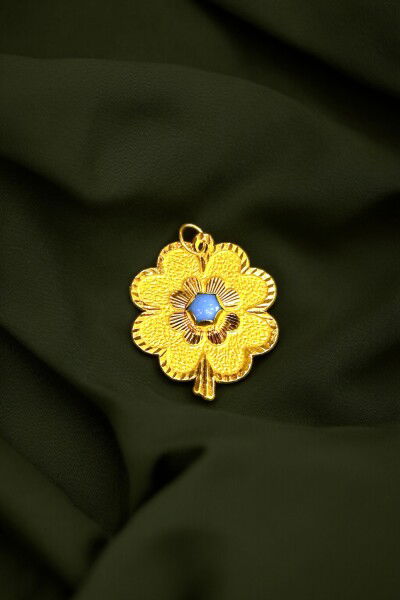 Yonca Altın Kolye Ucu 8KLY531 - Altınaşkı