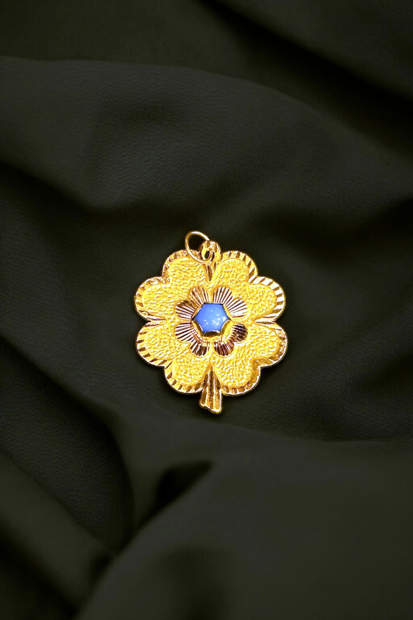 Yonca Altın Kolye Ucu 8KLY531 - 1