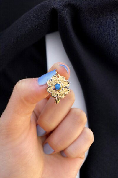 Yonca Altın Kolye Ucu 8KLY533 - Altınaşkı