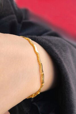 Zikzak Ajda Altın Bileklik 14KNY9463 - 2