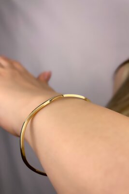 Zikzak Altın Bilezik 14KLPC1724 - 2