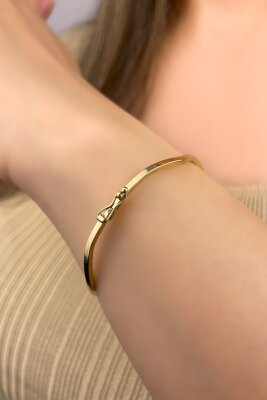 Zikzak Altın Bilezik 14KLPC1724 - 3